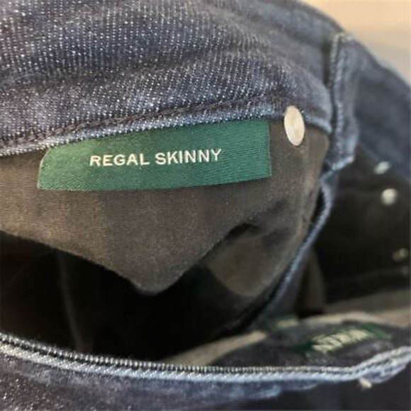 Lauren Ralph Lauren Women's Skinny Jeans Size 4 Blue Dark Wash Denim - Picture 10 of 11